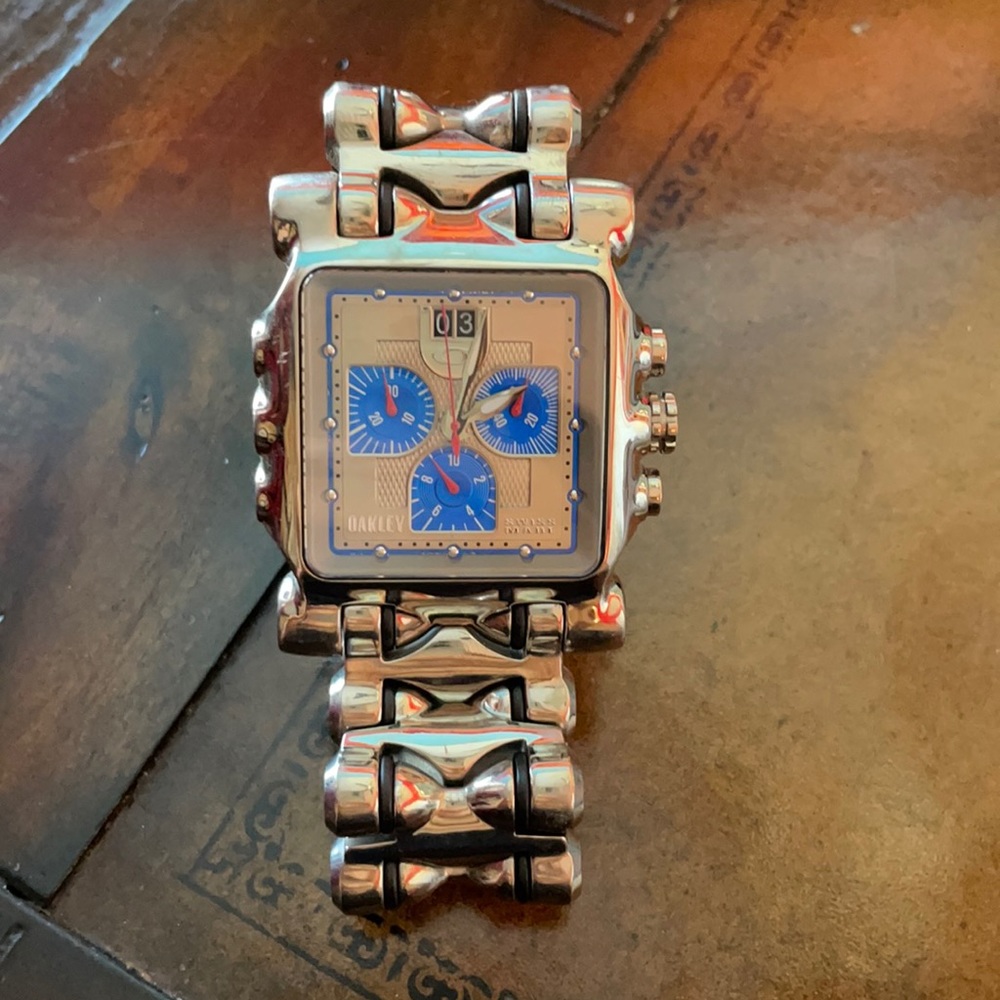 Oakley titanium Swiss made watch